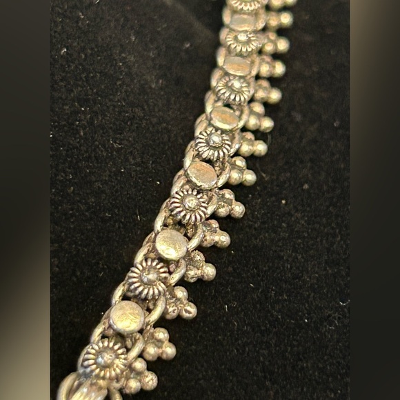 Vintage Sterling Silver Handmade Choker - Picture 15 of 16